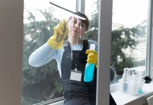Nettoyage de vitres intérieures et extérieures à Cindré